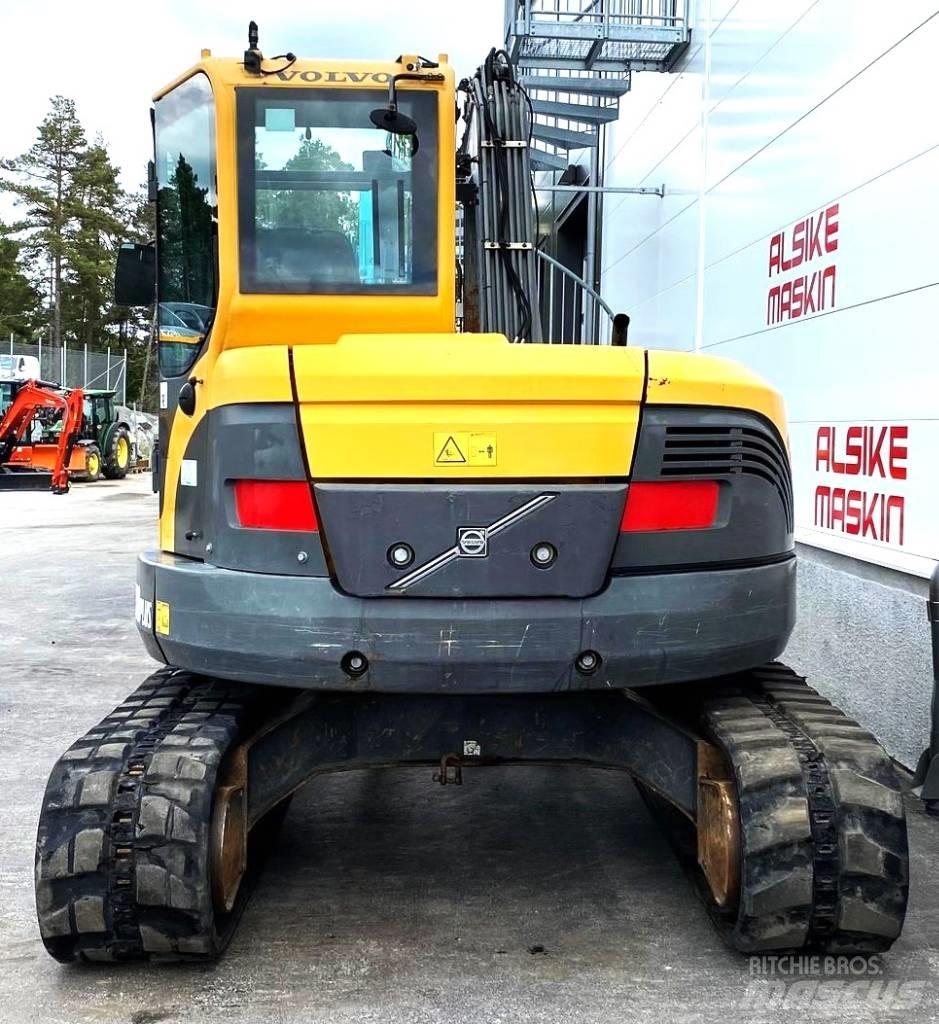 Volvo ECR 88 Vidutinės galios ekskavatoriai 7-12 t