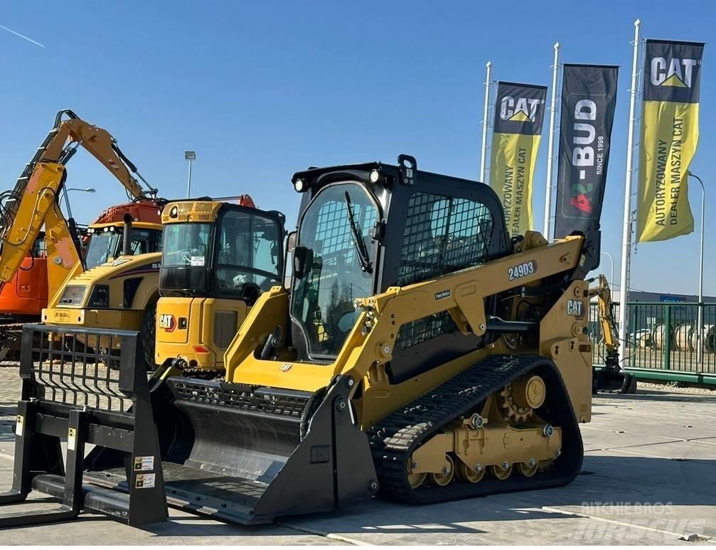 CAT 249D3 Vikšriniai krautuvai