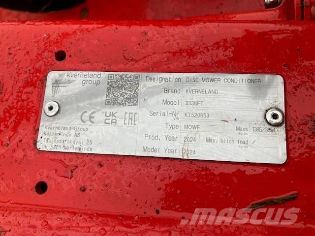 Kverneland 3336 FT Formuojančios žoliapjovės