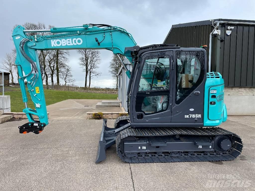Kobelco SK75 SR-7 Vidutinės galios ekskavatoriai 7-12 t
