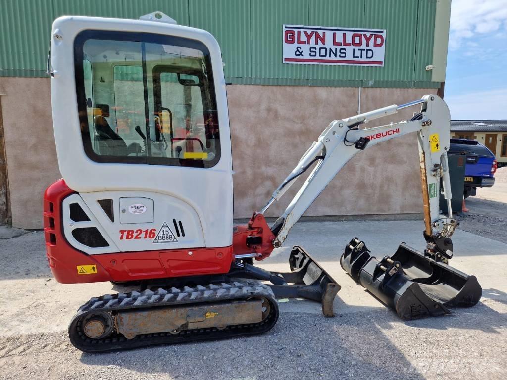 Takeuchi TB 216 A Mini ekskavatoriai < 7 t