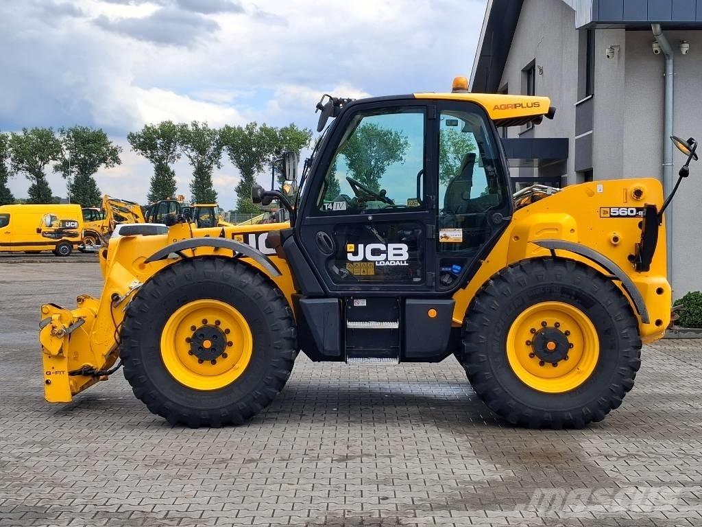 JCB 560-80 AGRI PLUS Teleskopiniai krautuvai