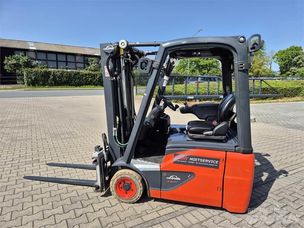 Linde E16C-02 Elektriniai šakiniai krautuvai