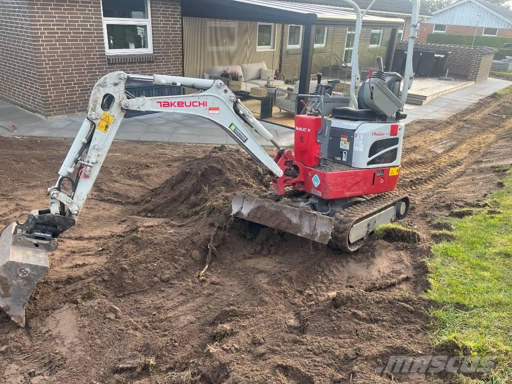 Takeuchi TB 210 R Mini ekskavatoriai < 7 t