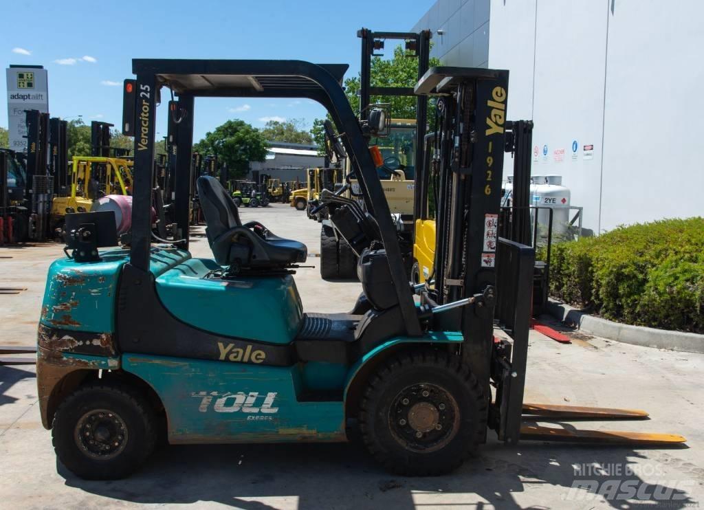 Yale GLP25RK LPG (dujiniai) krautuvai