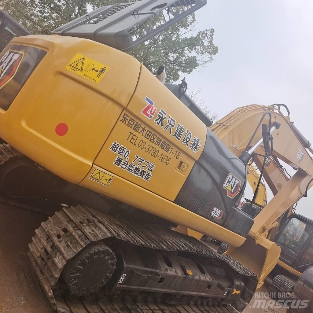 CAT 320 D Vikšriniai ekskavatoriai