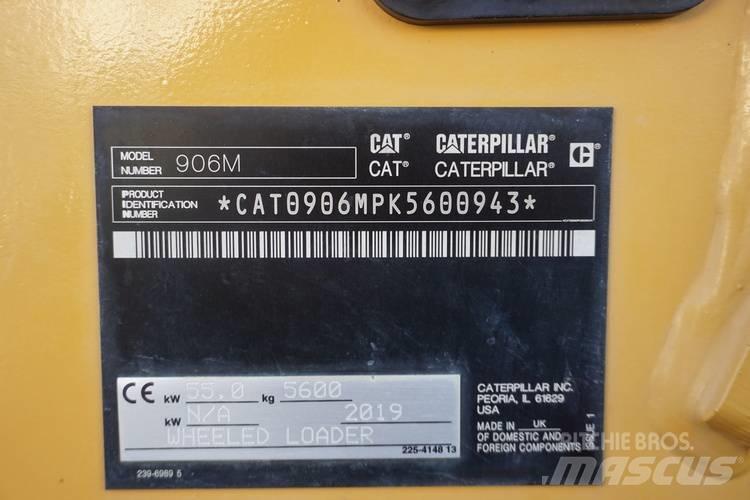 CAT 906 M Naudoti ratiniai krautuvai