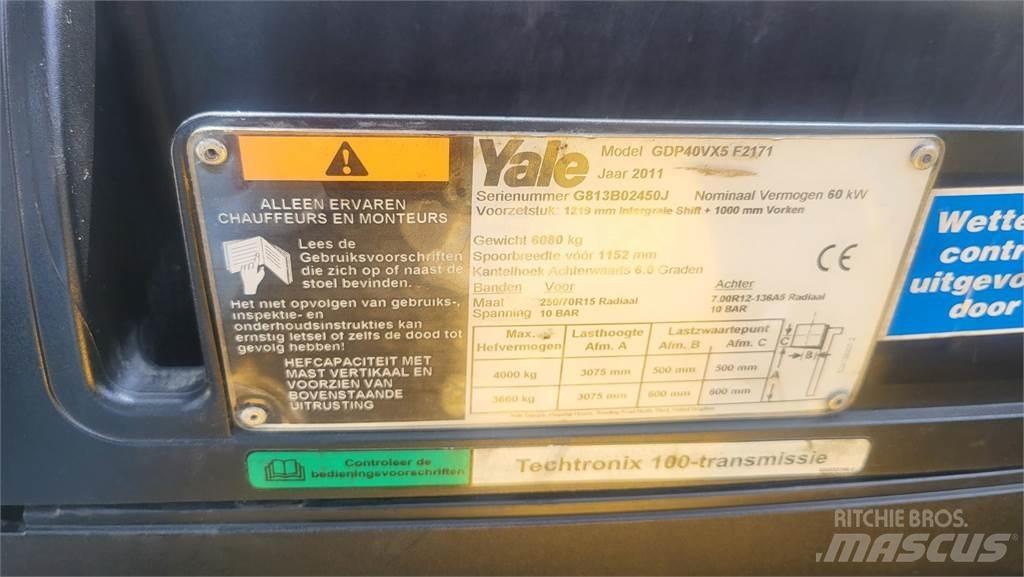 Yale GDP40VX5 Dyzeliniai krautuvai