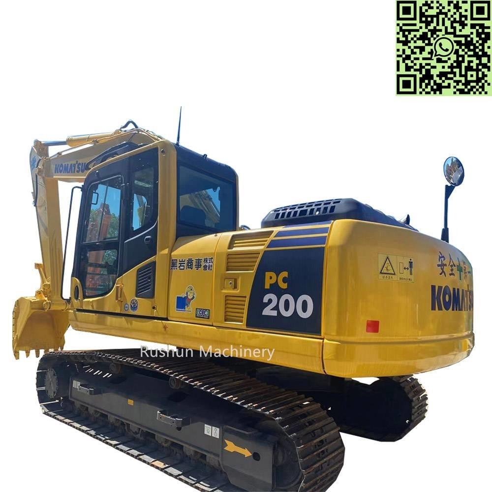 Komatsu PC 200 Vikšriniai ekskavatoriai