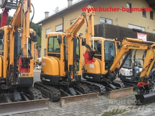 Hyundai R 25 Z-9A Mini ekskavatoriai < 7 t