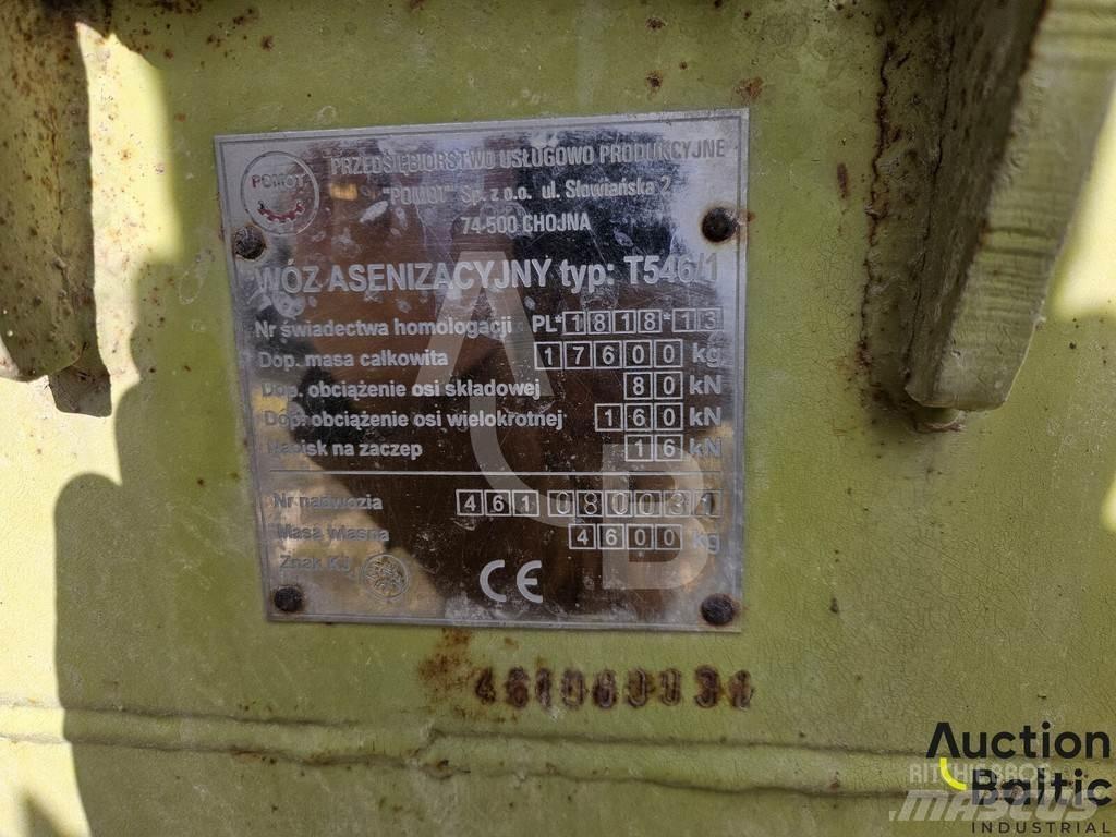 Pomot T 546/1 Mėšlo barstytuvai