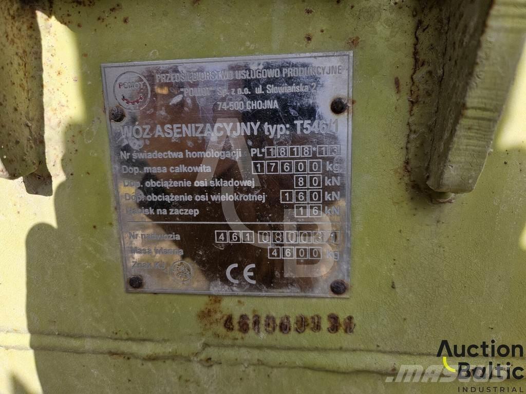 Pomot T 546/1 Mėšlo barstytuvai