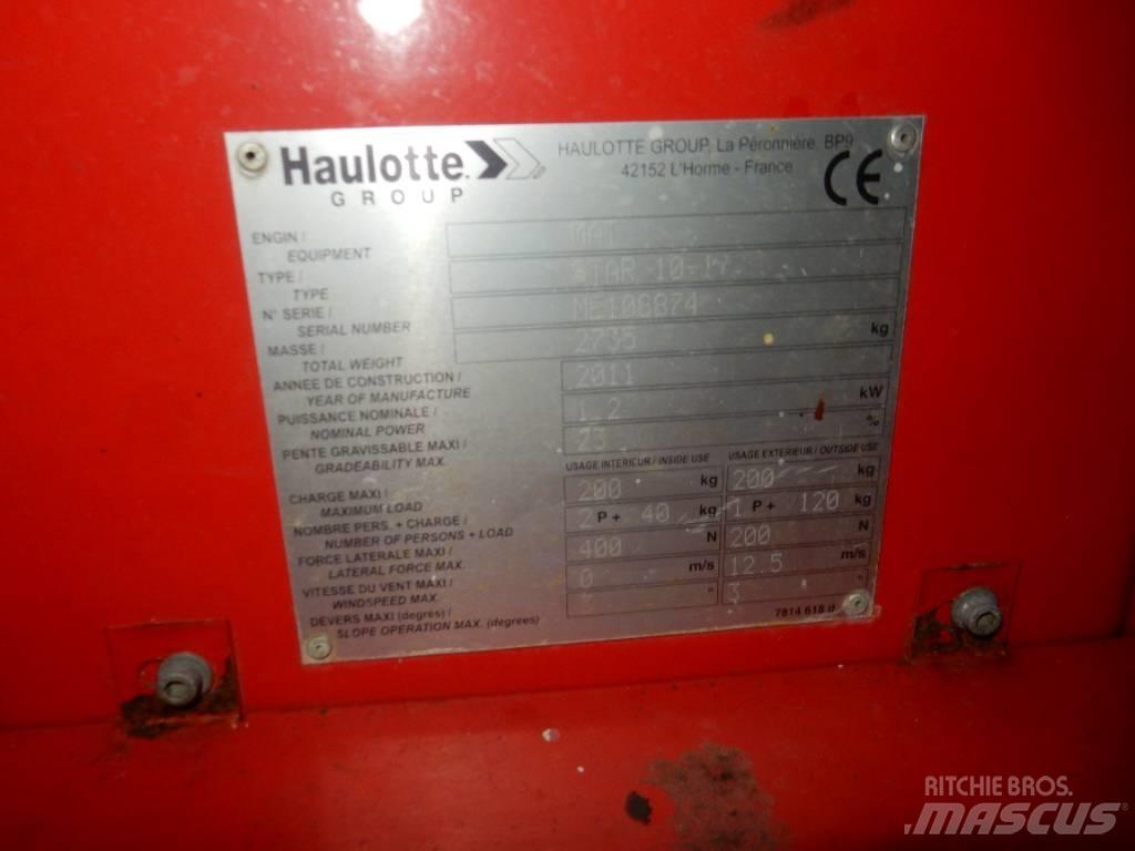 Haulotte Star 10 Alkūniniai keltuvai