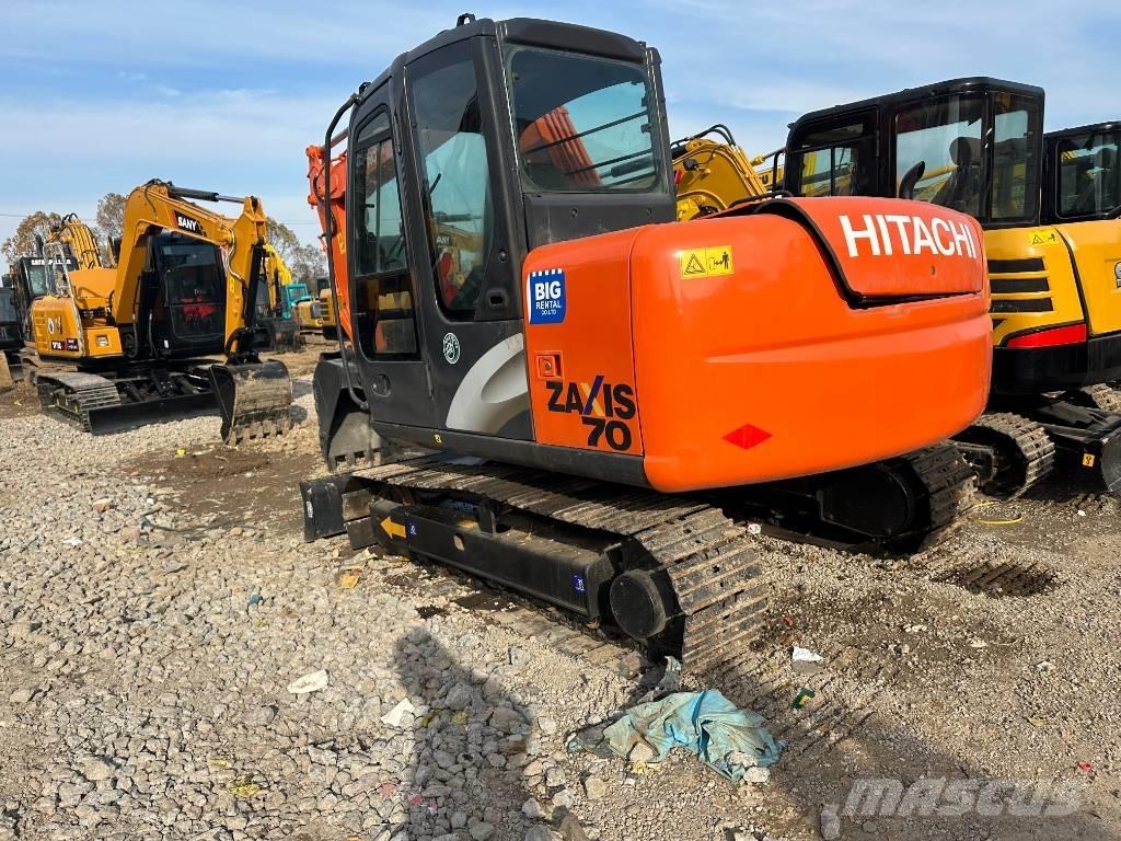 Hitachi ZX 70 Mini ekskavatoriai < 7 t