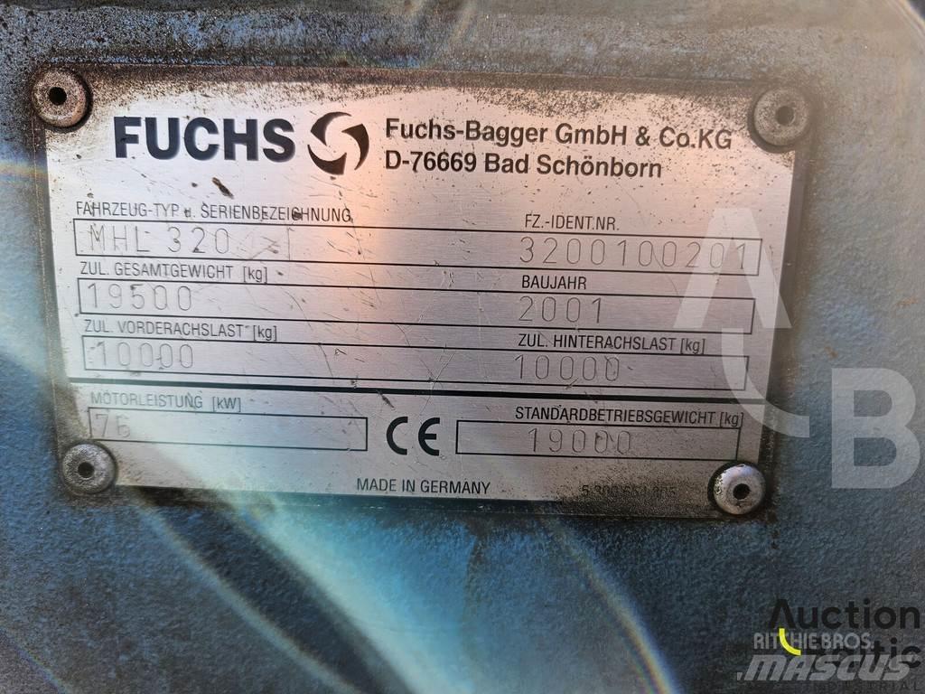 Fuchs MHL 320 Ratiniai ekskavatoriai