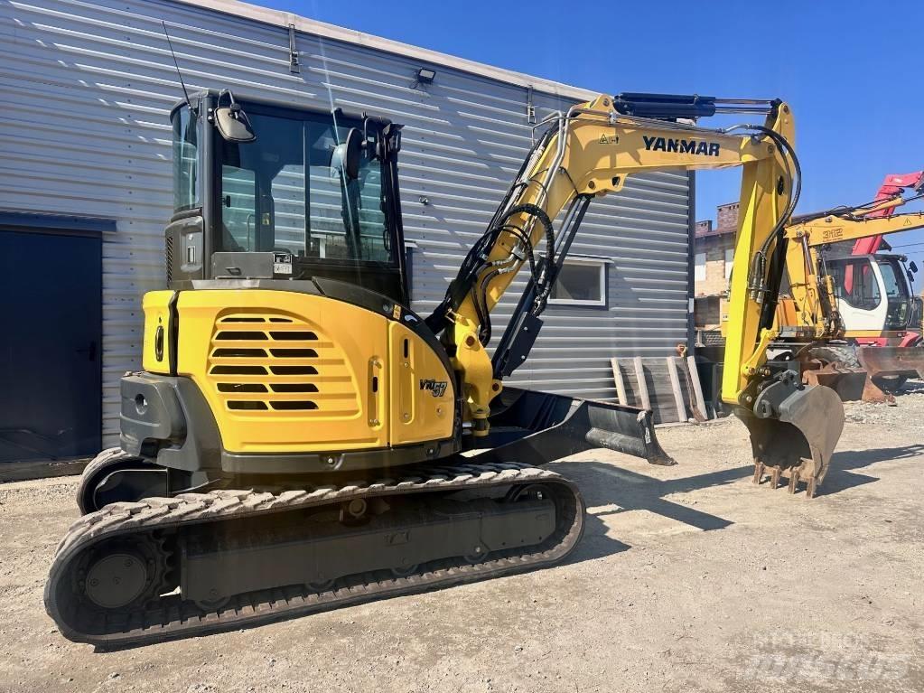 Yanmar Vio 57-U 6A Mini ekskavatoriai < 7 t