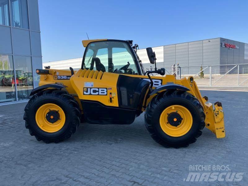 JCB 536-60 Agri Teleskopiniai krautuvai žemės ūkiui