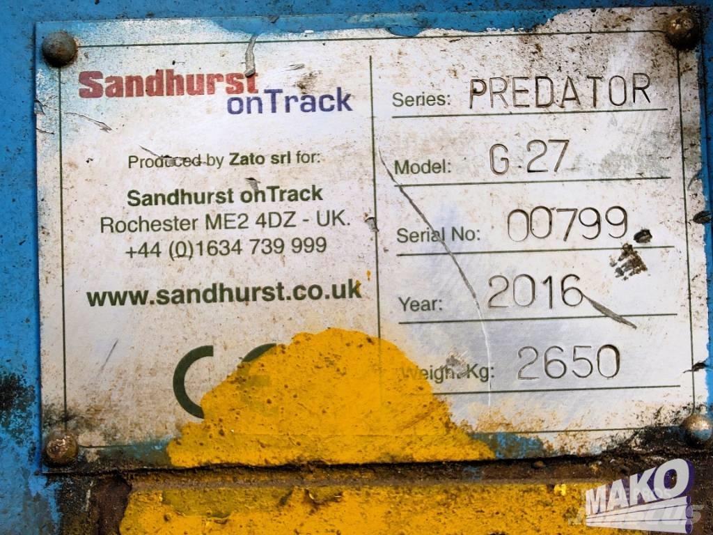 Sandhurst Zato G27 Trupintuvai