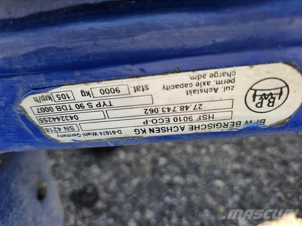BPW HSF 9010 ECO-P Ašys