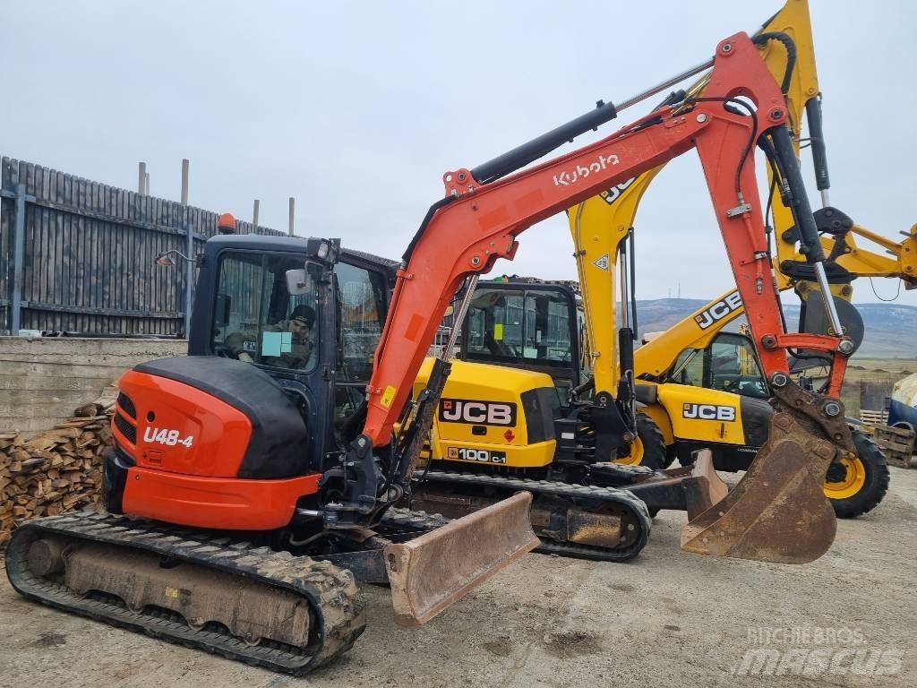 Kubota 48 Mini ekskavatoriai < 7 t
