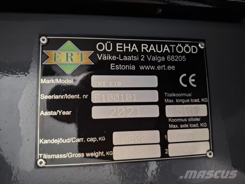 ERT E 10 Bendrosios paskirties priekabos