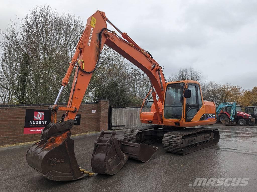 Daewoo Doosan 140LCV Vikšriniai ekskavatoriai