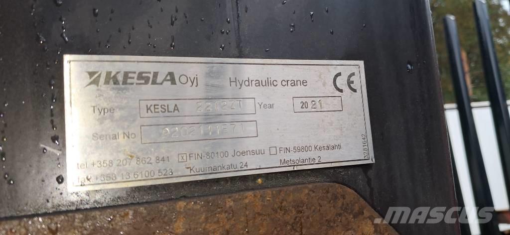 Kesla 2212ZT NT Cab Medienos kranai