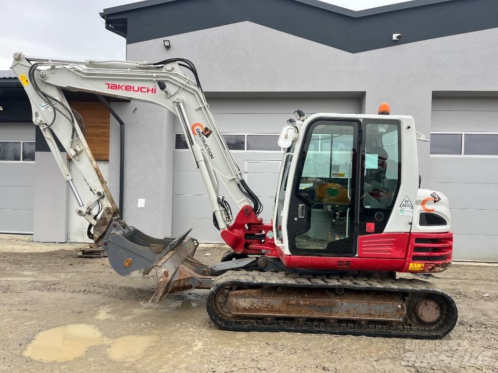 Takeuchi TB290 Vidutinės galios ekskavatoriai 7-12 t