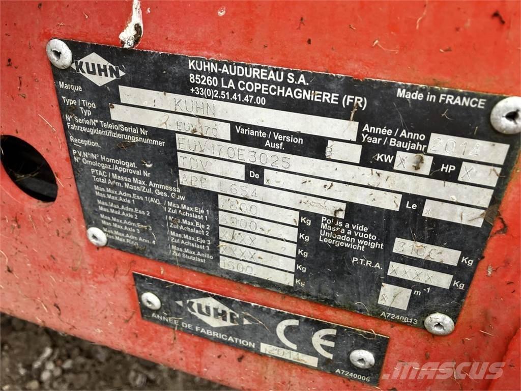 Kuhn Euromix I Pašarų maišytuvai-dalytuvai