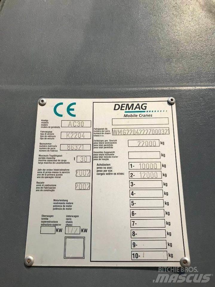 Demag ac30 Visureigiai kranai