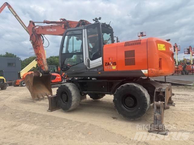 Hitachi ZX 170 W-3 Ratiniai ekskavatoriai