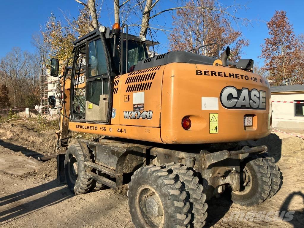 CASE WX 148 Ratiniai ekskavatoriai