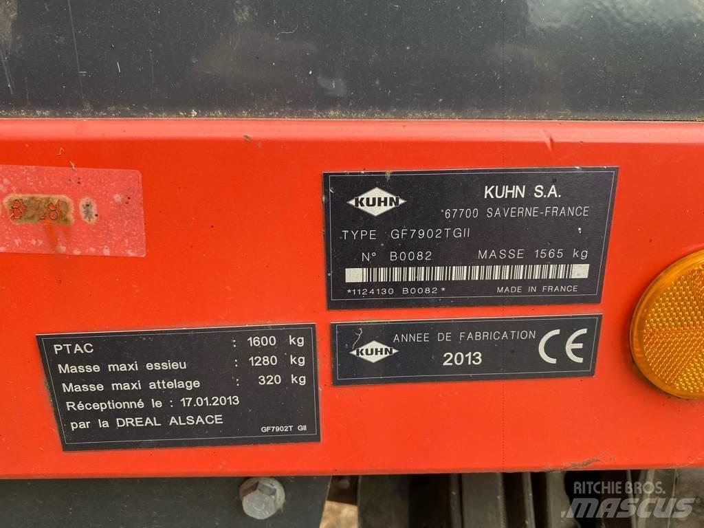 Kuhn GF 7902T GII Šieno grėbliai ir vartytuvai