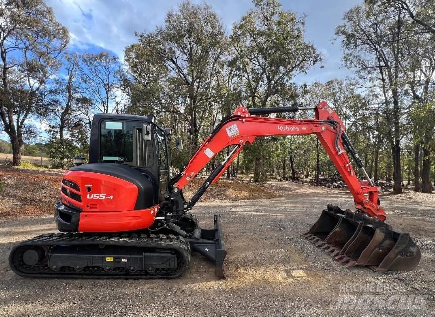 Kubota U55-4G Vikšriniai ekskavatoriai