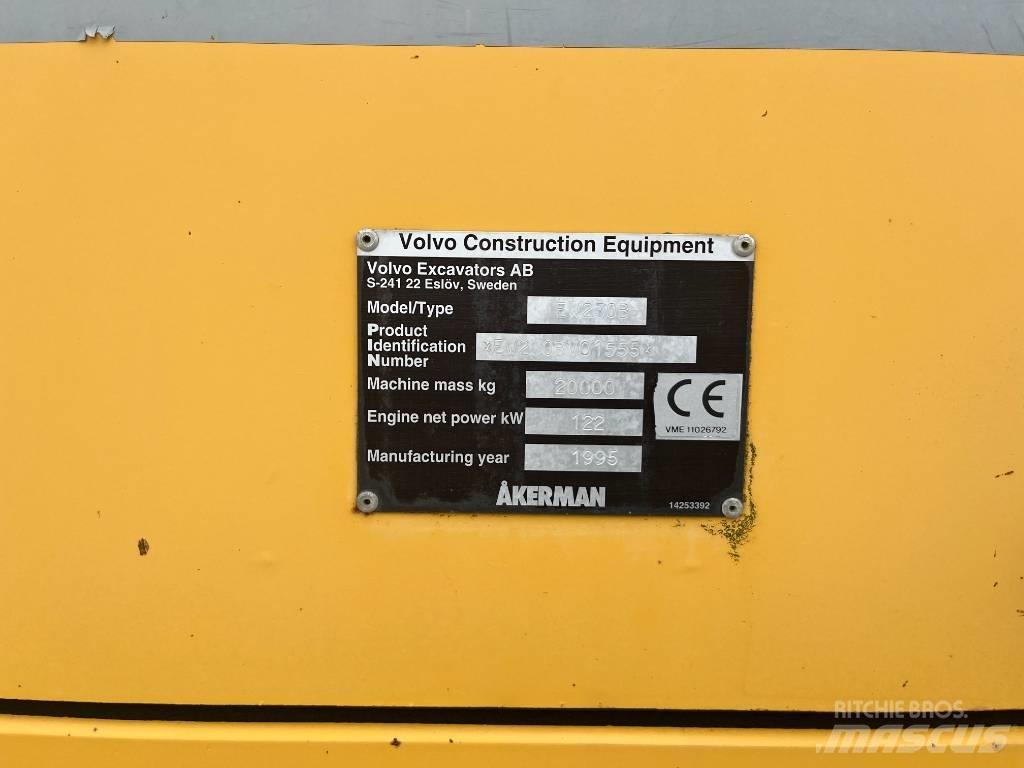 Åkerman EW230B Ratiniai ekskavatoriai