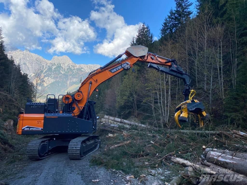 Doosan DX 235 NLC-5 Vikšriniai ekskavatoriai