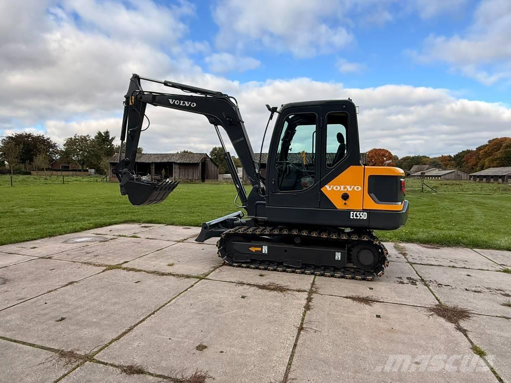 Volvo ec 55 d Mini ekskavatoriai < 7 t
