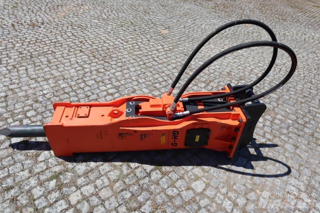 NPK GH-9 E. 17-24 t Hidrauliniai kūjai / Trupintuvai