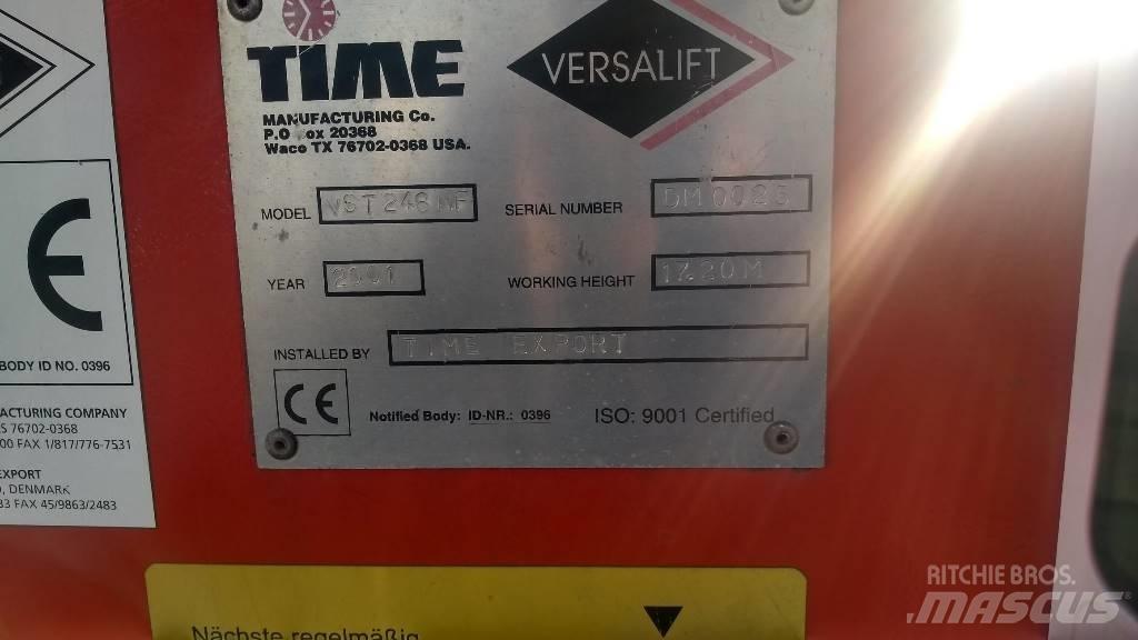 VERSALIFT VST-248 Ant vilkikų montuojamos kėlimo platformos