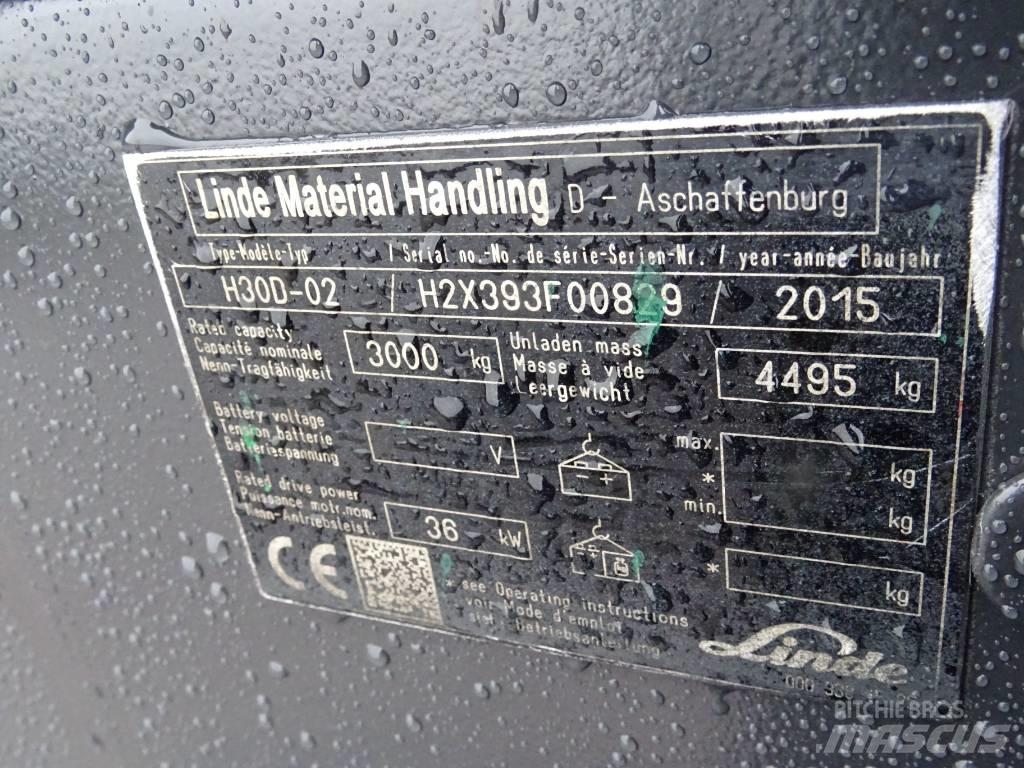 Linde H30D-02 Dyzeliniai krautuvai