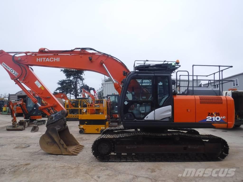 Hitachi ZX 210 LC-6 Vikšriniai ekskavatoriai