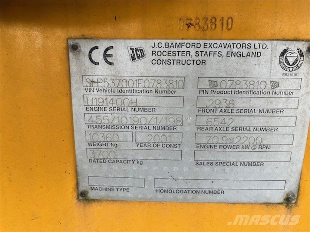 JCB 537-135 Teleskopiniai krautuvai