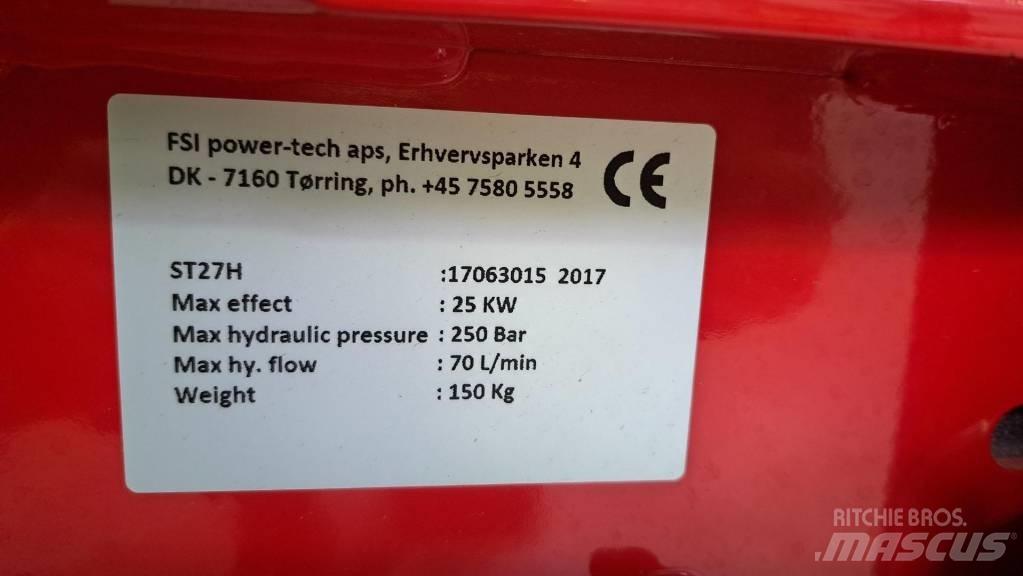 FSI ST27H Kelmų smulkintuvai