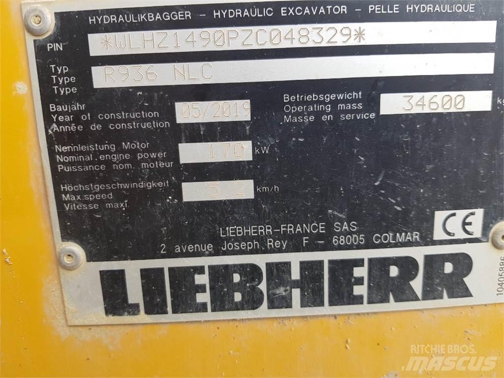 Liebherr R936 NLC Vikšriniai ekskavatoriai