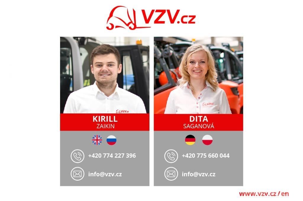 Linde E 16 Elektriniai šakiniai krautuvai
