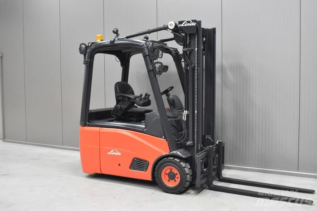 Linde E 16 Elektriniai šakiniai krautuvai