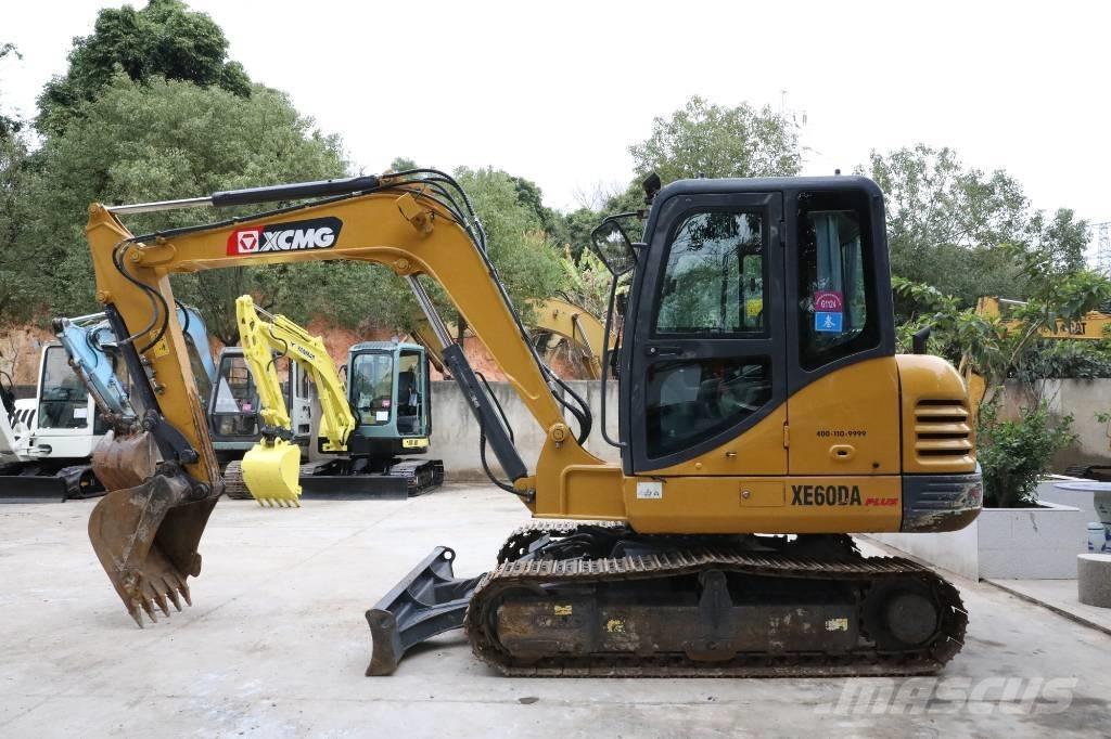 XCMG XE 60 DA Mini ekskavatoriai < 7 t