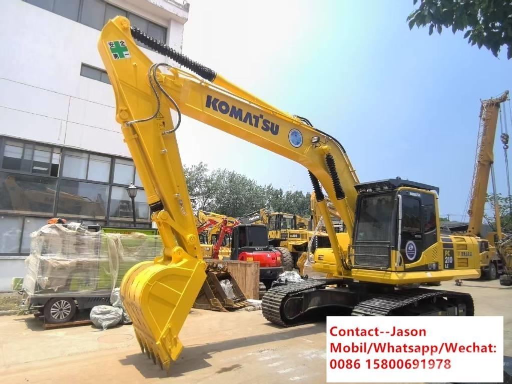 Komatsu PC 210 LCD-8 Vikšriniai ekskavatoriai