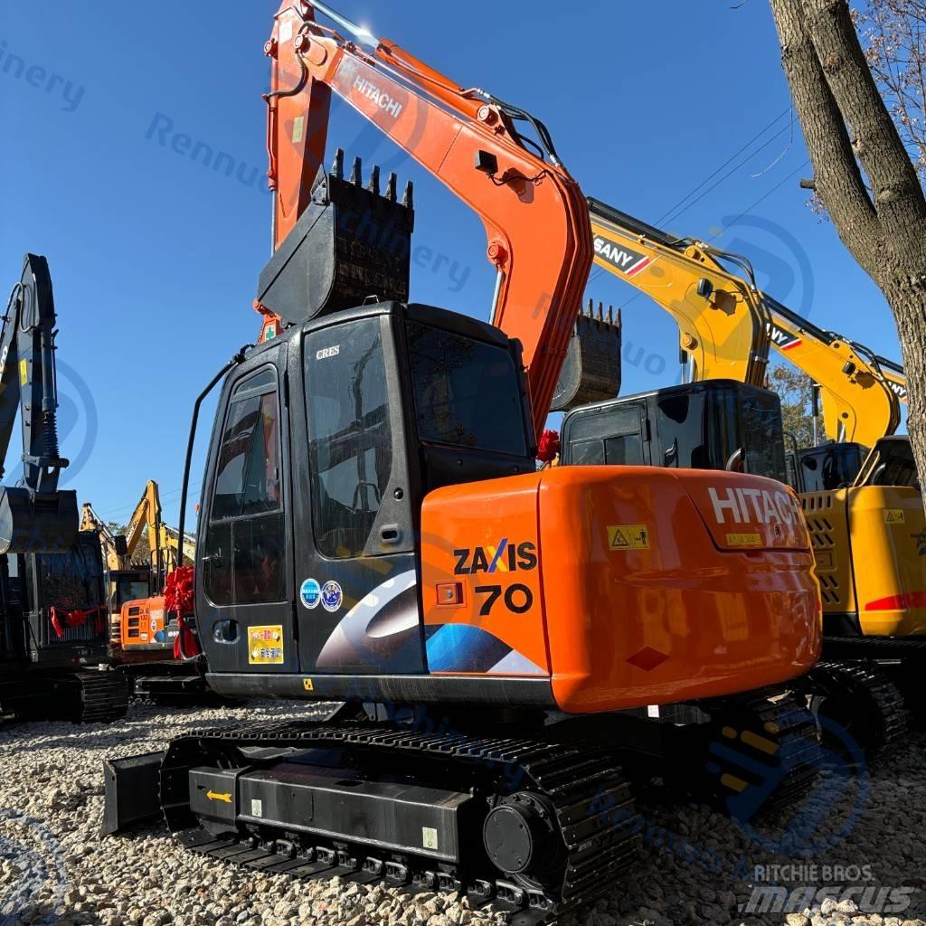Hitachi ZX70 Mini ekskavatoriai < 7 t