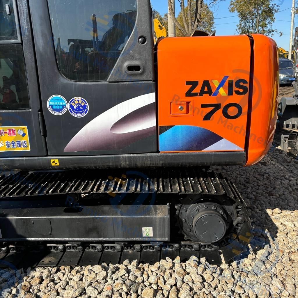 Hitachi ZX70 Mini ekskavatoriai < 7 t